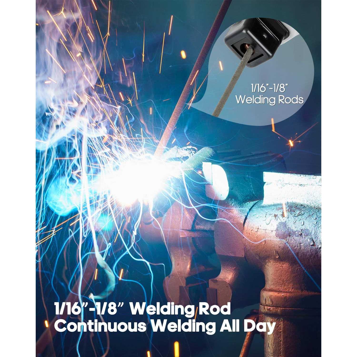 Welder Extension Cord Heavy Duty 25 Feet 6-50 Nema R Plug Lighted Welding Cord with ETL Approved - Zenithce