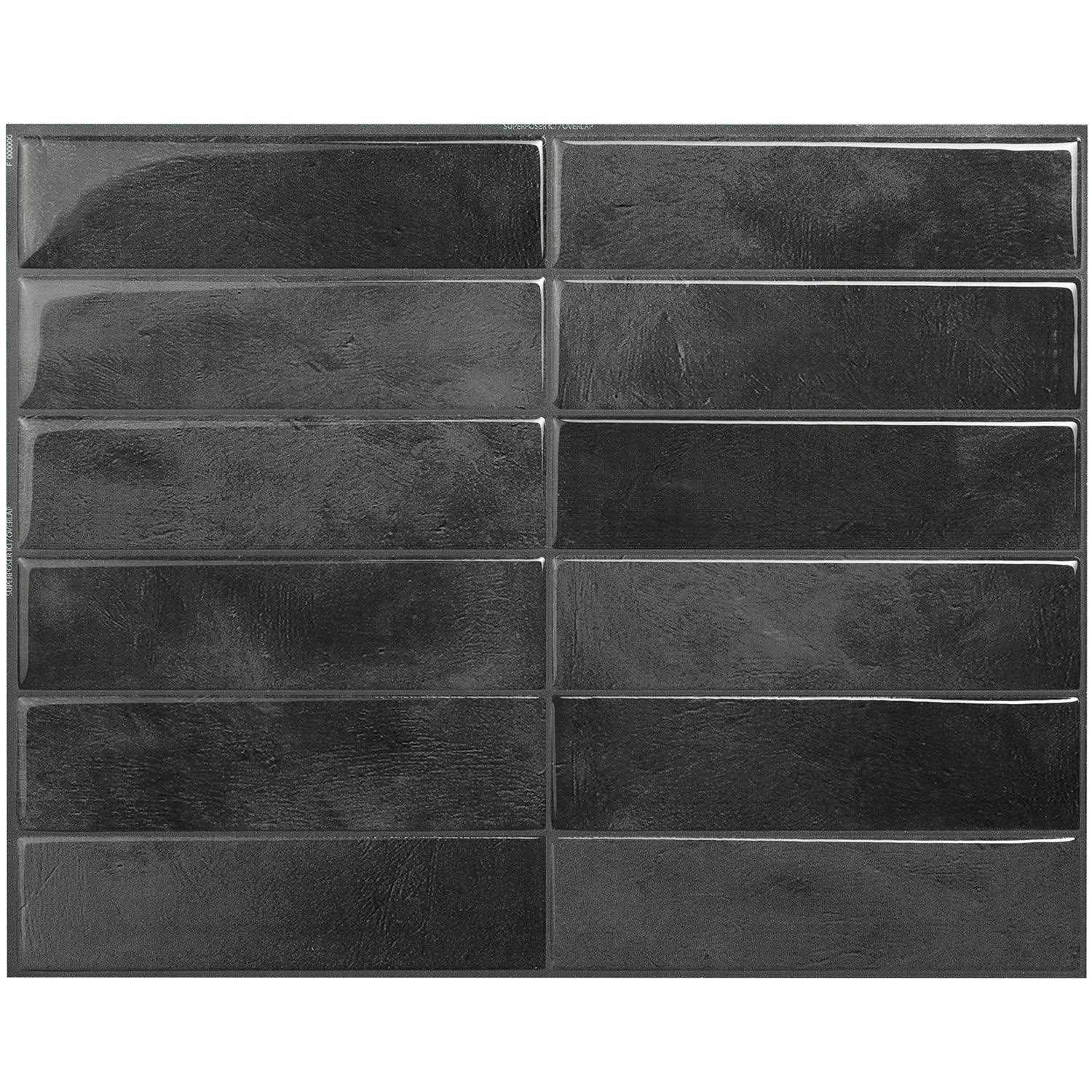 Smart Tiles Morocco Sefrou Green 11.43 in. x 9 in. Vinyl Peel and Stick Tile - Zenithce