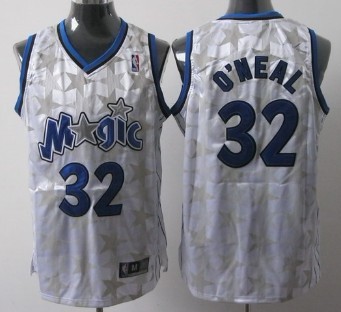 Orlando Magic #32 Shaquille O'neal White All-Star Jersey - Zenithce