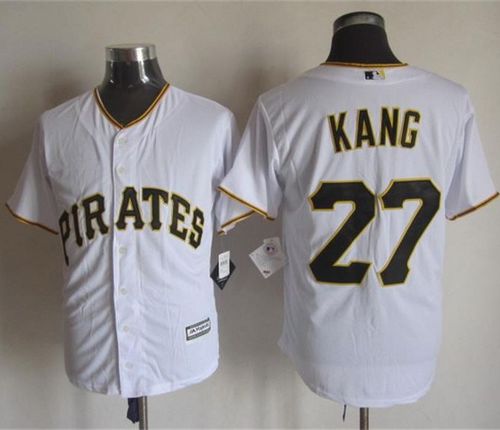 Pirates #27 Jung-Ho Kang White New Cool Base Stitched Jersey - Zenithce