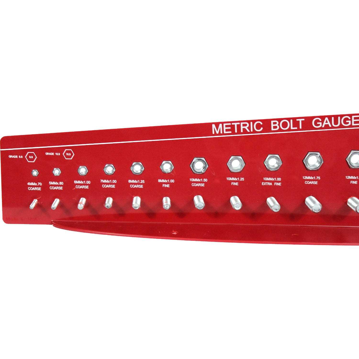 SAE Bolt Gauge Check a Thread Nut Fastener Size Tool - Zenithce