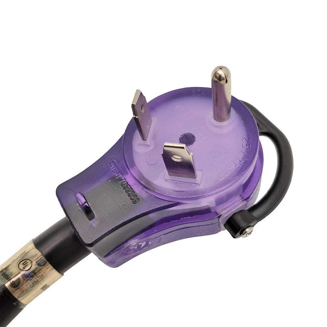 Parkworld RV 30A Extension Cord NEMA TT-30 with Handle - Zenithce