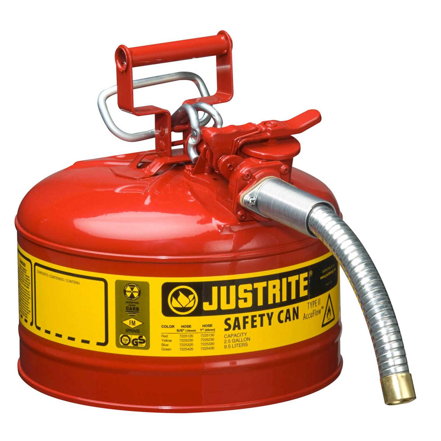Justrite Safety Can Type II - Zenithce