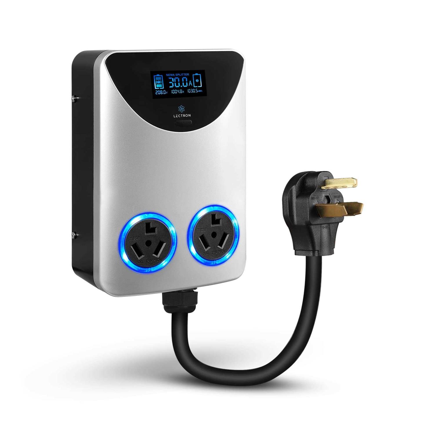 Lectron J1772 Extension Cable Compatible with All J1772 EV Chargers - Zenithce