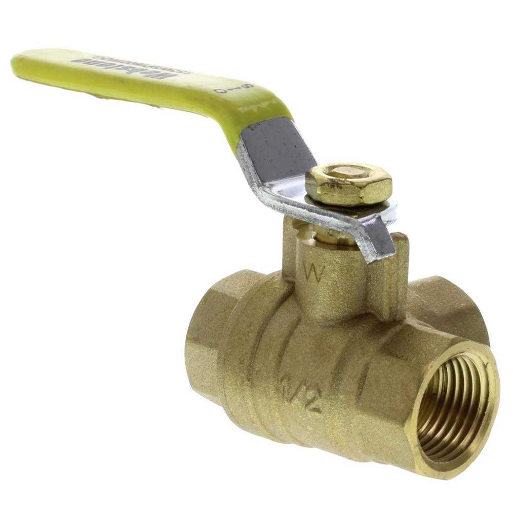 Webstone Threaded 3-Way Full Port Brass Ball Valve w/ L-Port - Zenithce
