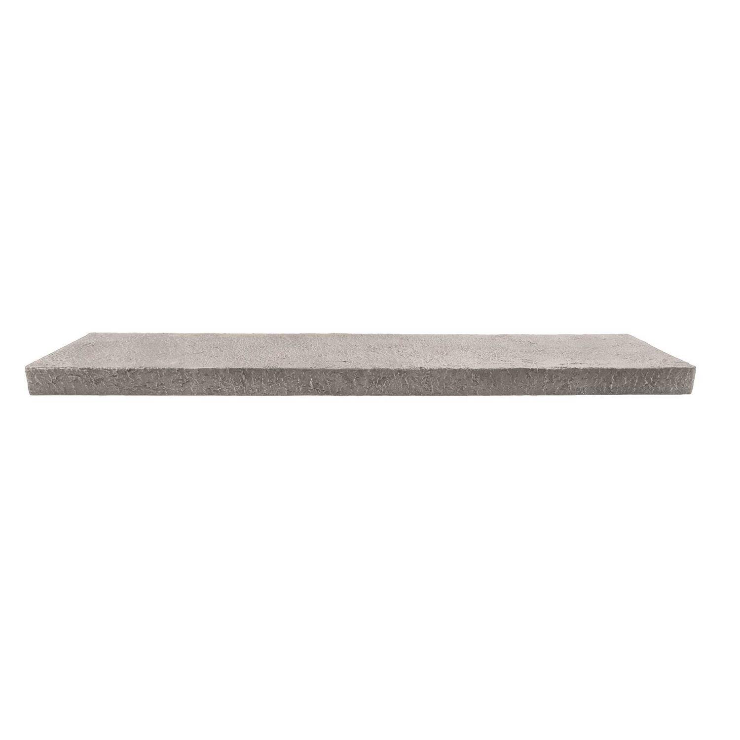 GenStone Faux Stacked Stone Wall Cap - Zenithce