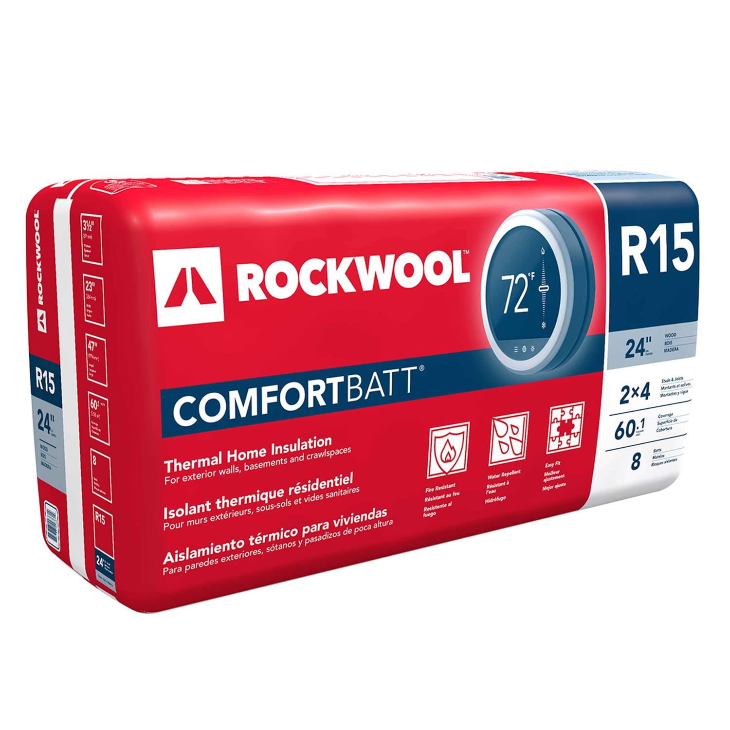 Rockwool Comfortbatt Stone Wool Insulation - Zenithce