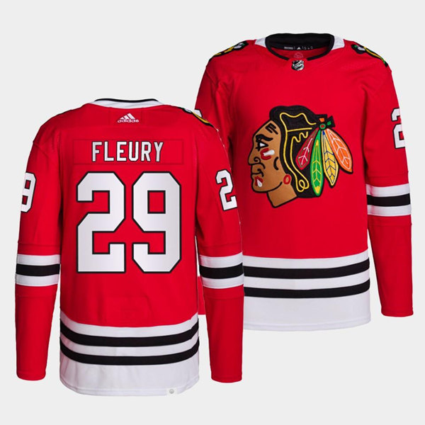 Chicago Blackhawks #29 Marc-Andre Fleury Red Stitched Jersey - Zenithce