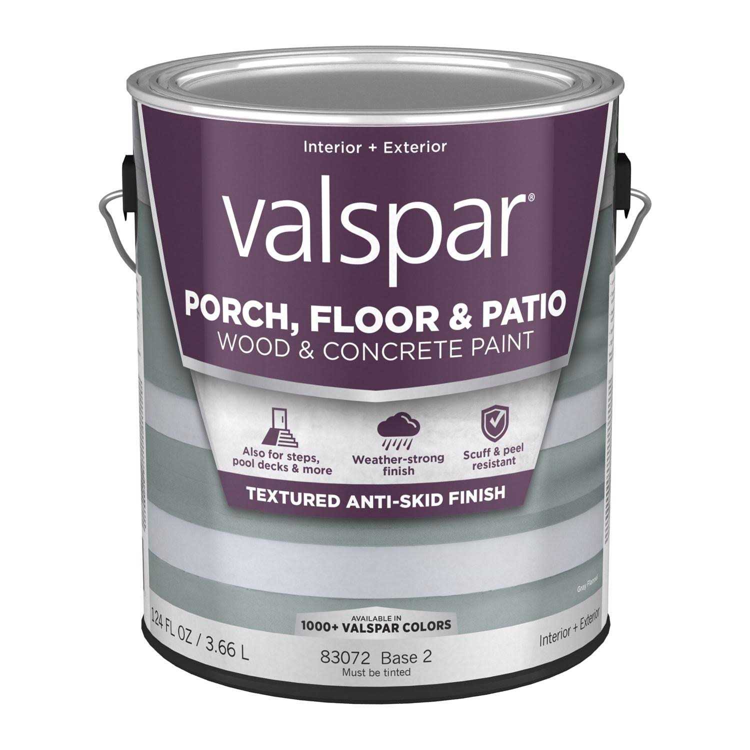 Valspar Satin Exterior Anti-Skid Porch & Floor Paint - Zenithce