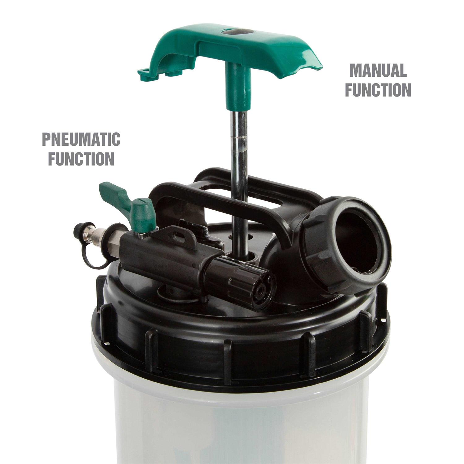OEMTOOLS 24937 Pneumatic/Manual Fluid Extractor 1.5 Gallon - Zenithce