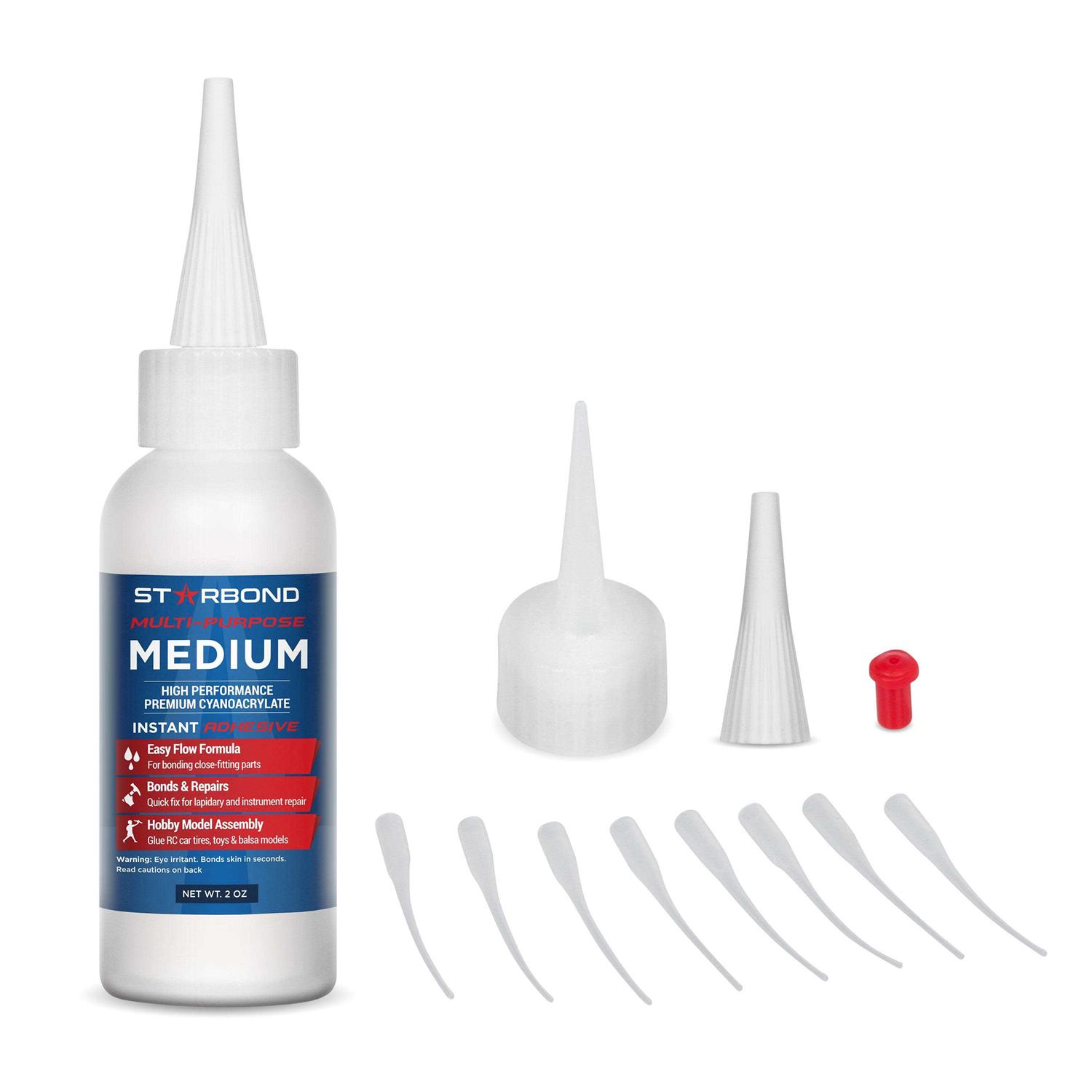 Starbond Black Medium-Thick CA Glue KBL-500 - Zenithce