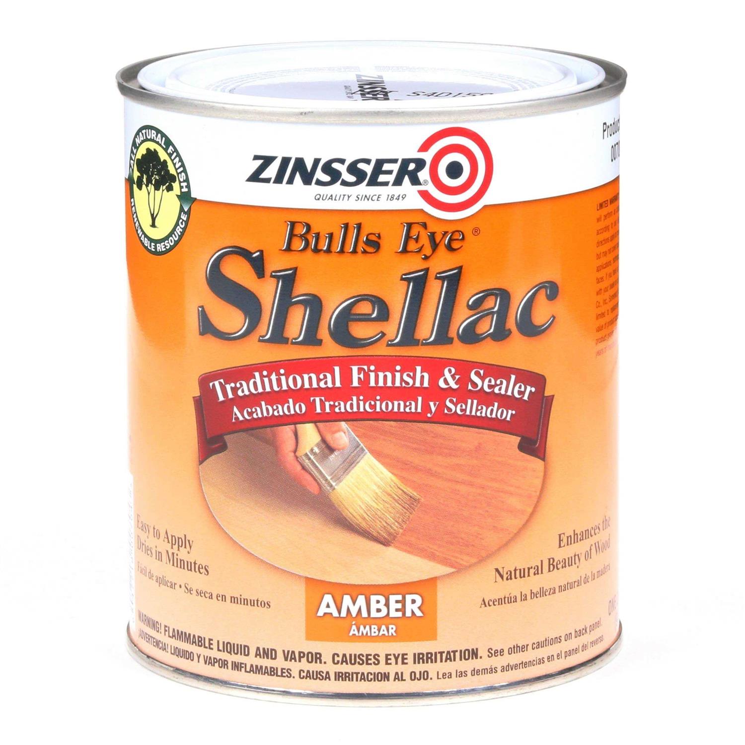 Zinsser Bulls Eye Shellac - Zenithce