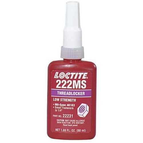 Loctite 222MS Threadlocker Low Strength/Small Screw - Zenithce