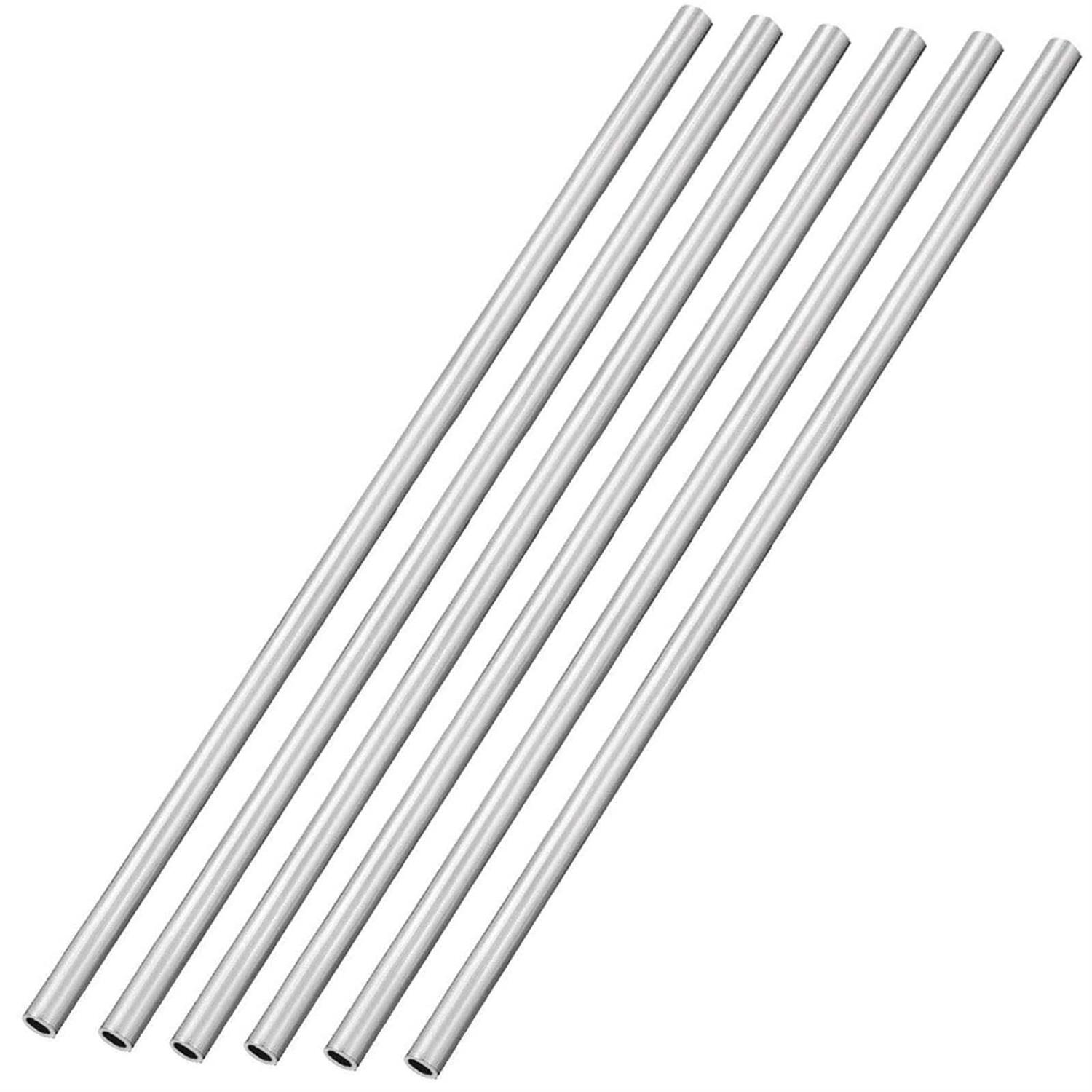 uuvzvcek Aluminum Tube 6063 Aluminum Round Tube Od Long Seamless Aluminum Straight Tubing - Zenithce
