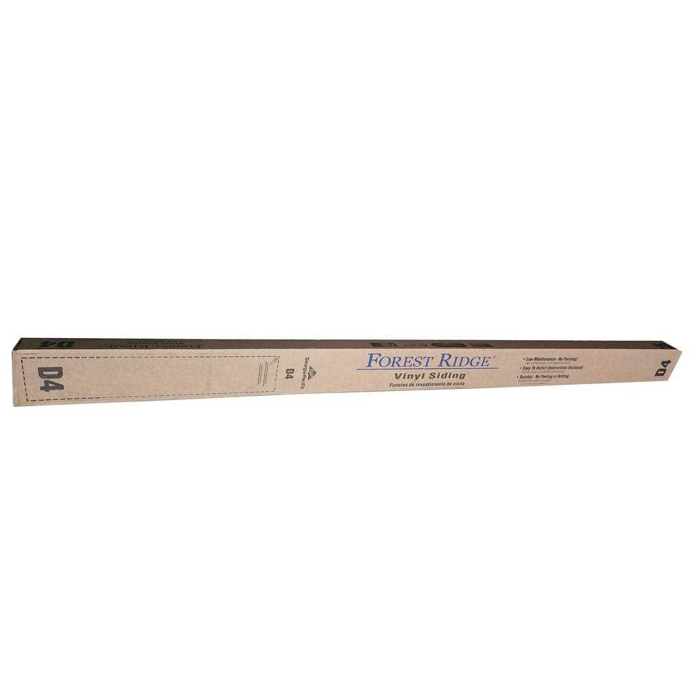 Georgia-Pacific J-Channel 0.625-in x 150-in Vinyl Siding Trim - Zenithce