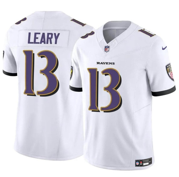 Baltimore Ravens #13 Devin Leary White 2023 F.U.S.E. Vapor Limited Jersey - Zenithce