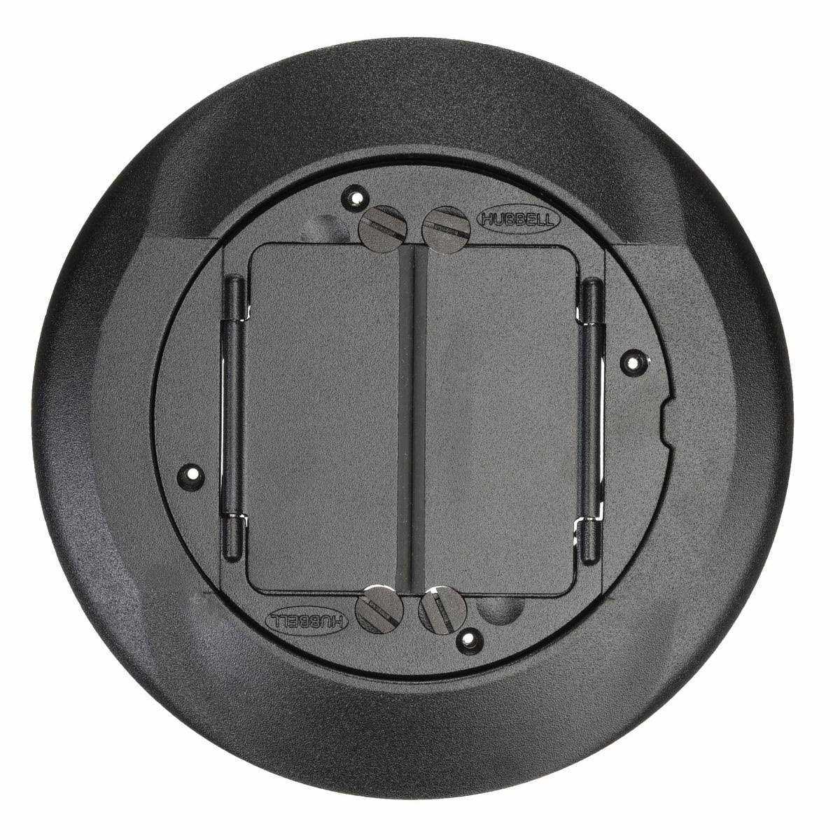 Hubbell Wiring P113W 2-Gang White Toggle and Blank Wall Plate - Zenithce