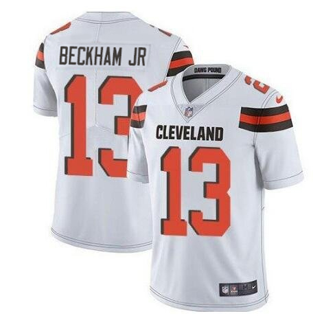 Cleveland Browns #13 Odell Beckham Jr. White Vapor Untouchable Limited Stitched Jersey - Zenithce