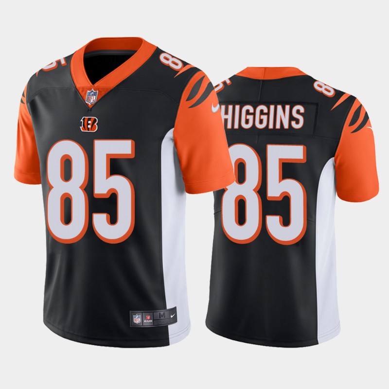 Cincinnati Bengals #85 Tee Higgins Black Vapor Untouchable Limited Stitched Jersey - Zenithce