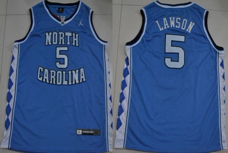 North Carolina Tar Heels #5 Ty Lawson Light Blue Swingman Jersey - Zenithce
