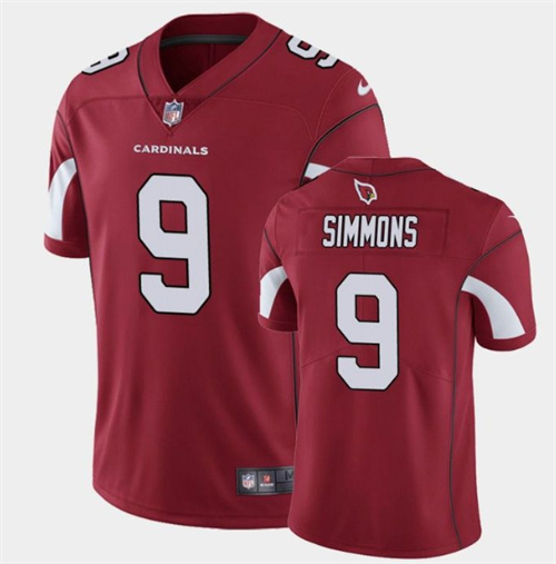 Arizona Cardinals #9 Isaiah Simmons Red Vapor Untouchable Limited Stitched Jersey - Zenithce