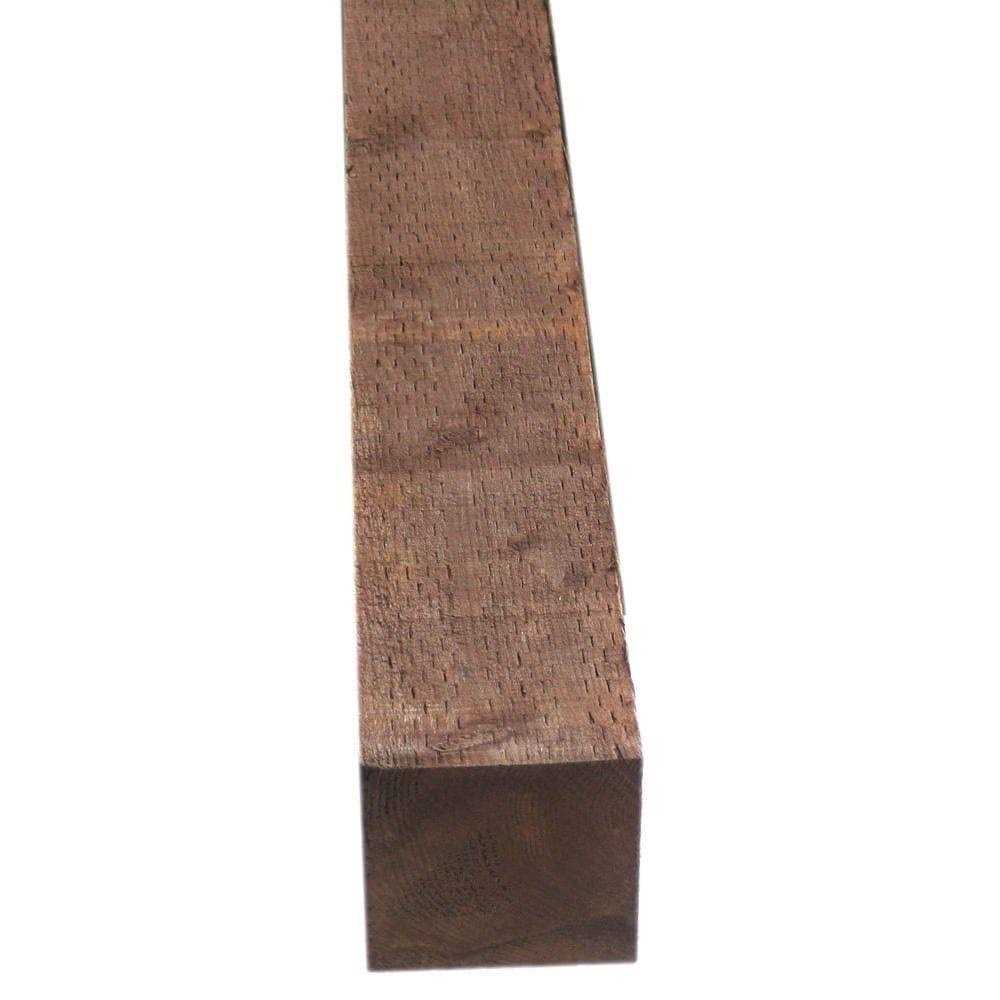 Severe Weather 4-in x 6-in x #2 and Btr Hem Fir Ground Contact Pressure Treated Lumber H2154CASL0406 - Zenithce
