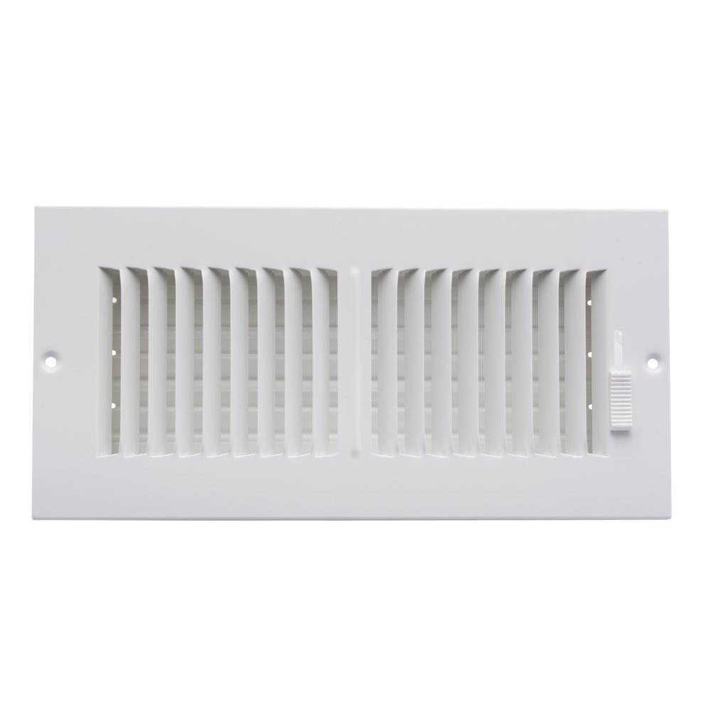 ProSelect Ps2ww10p 10 x 4 Residential Ceiling and Sidewall 2 Way Register - Zenithce