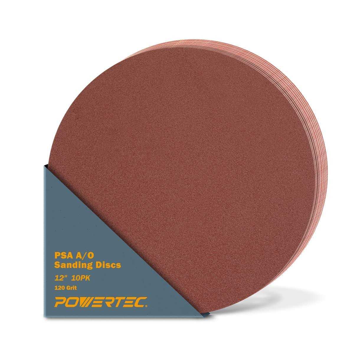 POWERTEC PSA Grit Aluminum Oxide Adhesive Sanding Disc - Zenithce
