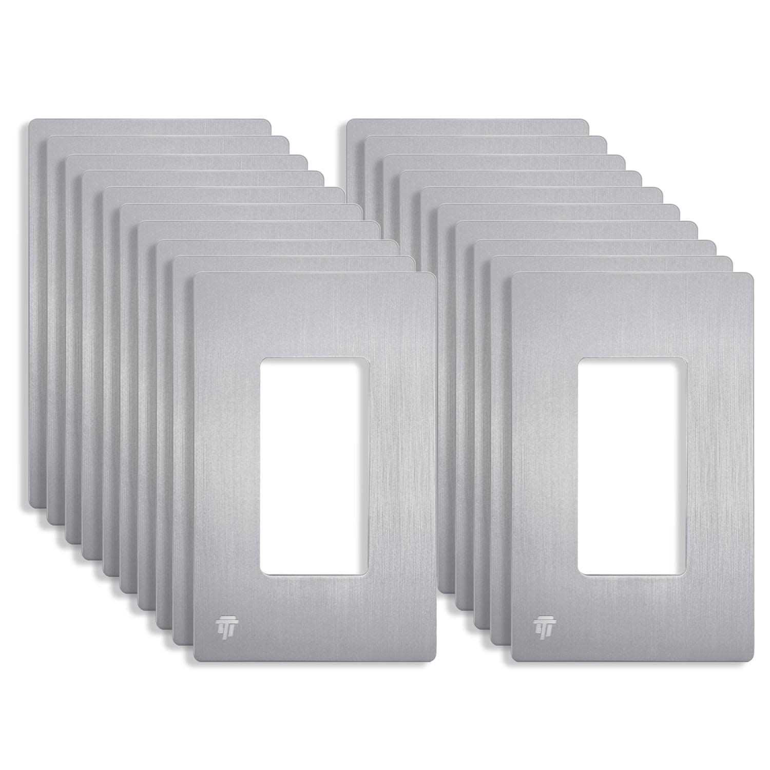 Screwless 1-Gang Decorator Wall Plate Enerlites - Zenithce