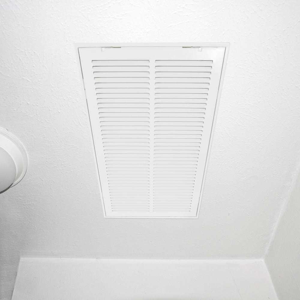 EZ-flo 12 in. x 6 in. 3-Way Steel Wall/Ceiling Register - Zenithce