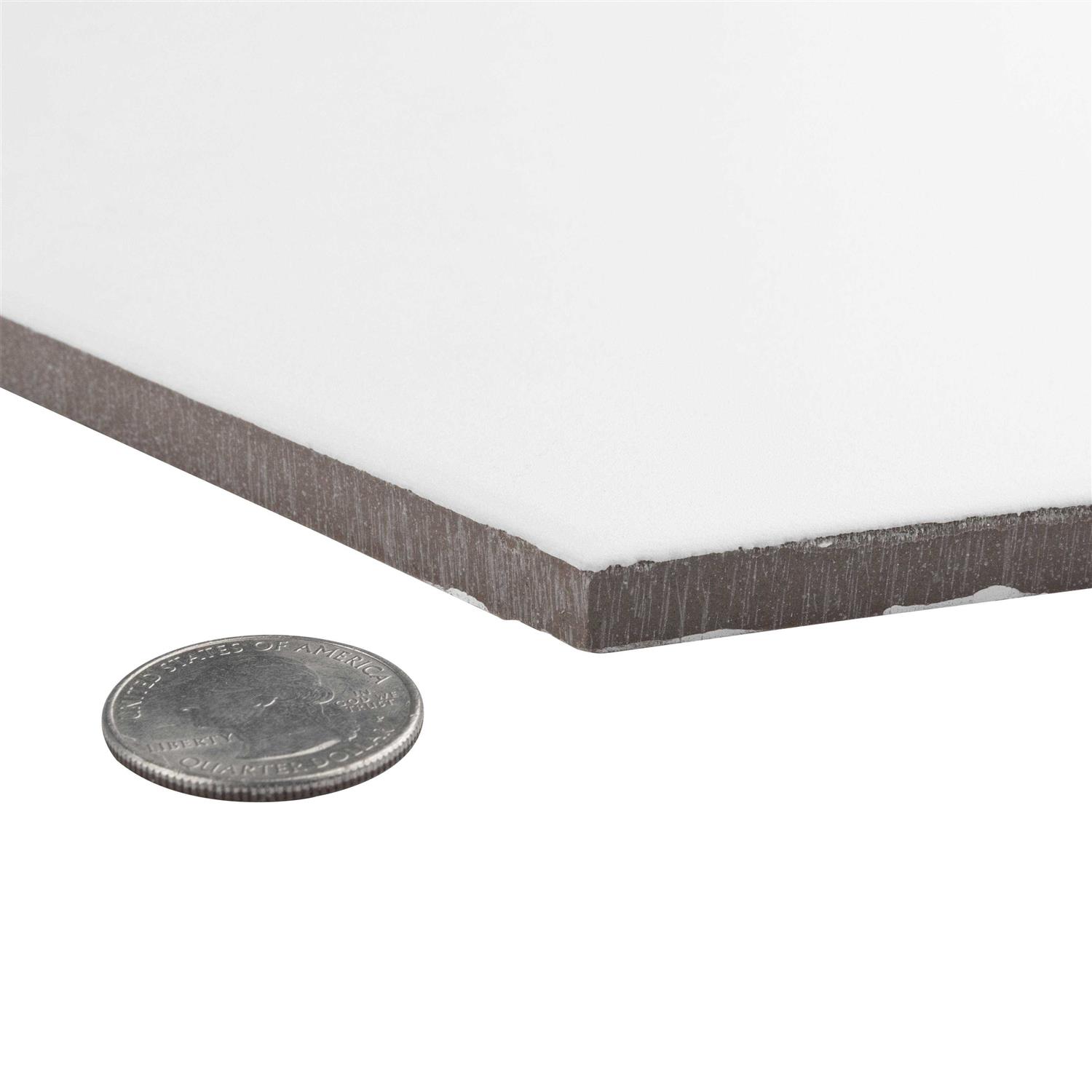 Merola Tile Apini Hex Matte 9 x Floor and Wall Tile - Zenithce