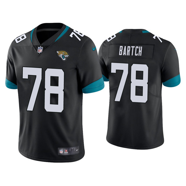 Jacksonville Jaguars #78 Ben Bartch Black Vapor Untouchable Limited Stitched Jersey - Zenithce