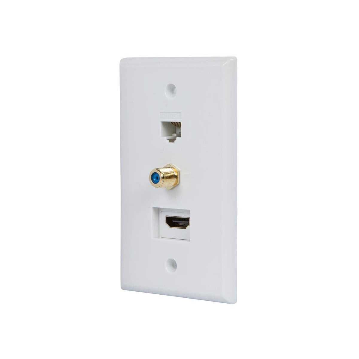 Monoprice Keystone Jack HDMI Female to Female Coupler Adapter - Zenithce