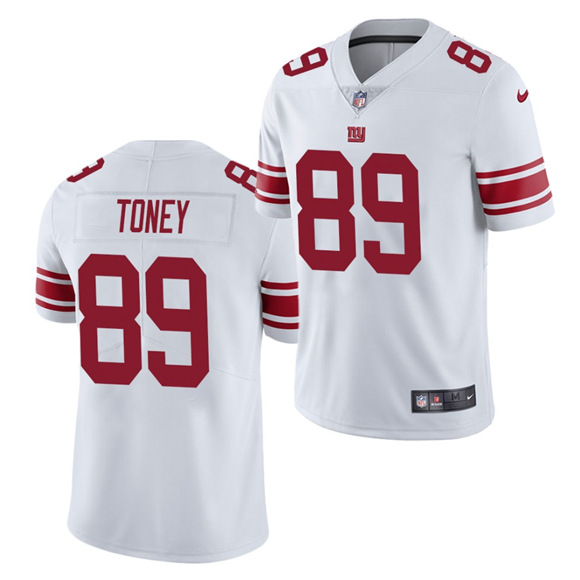 New York Giants #89 Kadarius Toney White Vapor Untouchable Limited Stitched Jersey - Zenithce