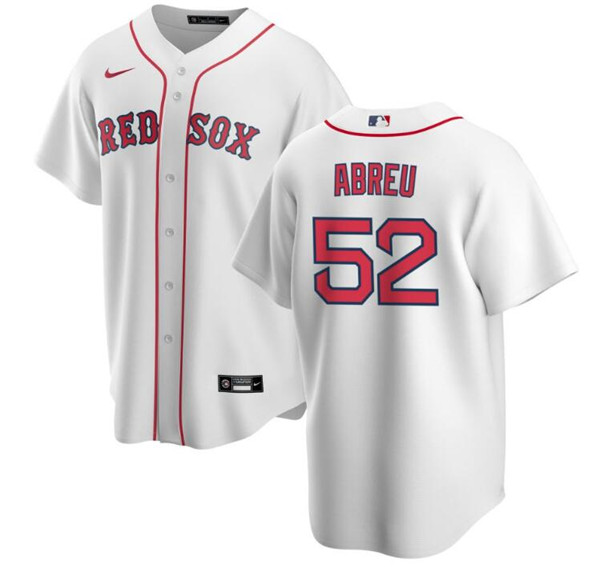 Boston Red Sox #52 Wilyer Abreu White Cool Base Stitched Jersey - Zenithce