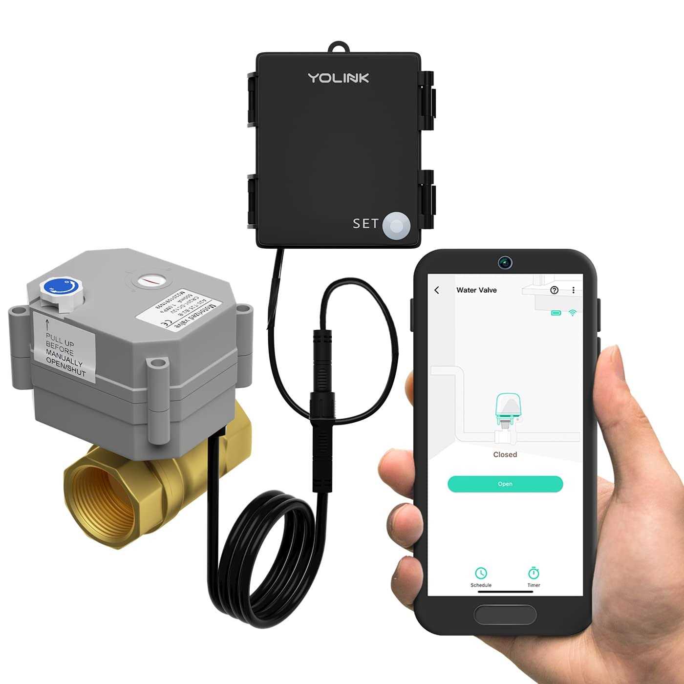 Yolink Wireless Smart Valve Control Kit - Zenithce