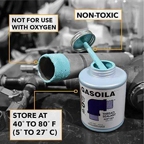 Gasoila Chemicals Soft-Set Thread Sealant - Zenithce