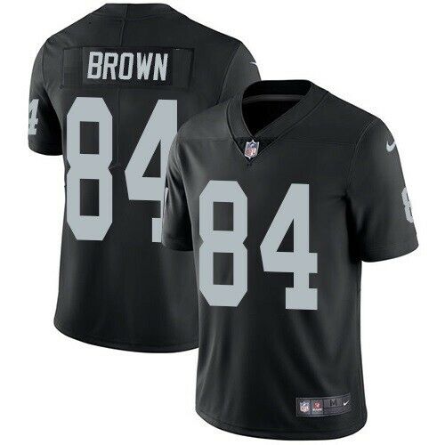 Raiders #84 Antonio Brown Black Vapor Untouchable Limited Stitched Jersey - Zenithce