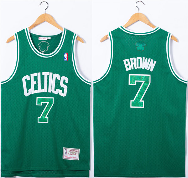 Boston Celtics #7 Jaylen Brown Green Stitched Jersey - Zenithce