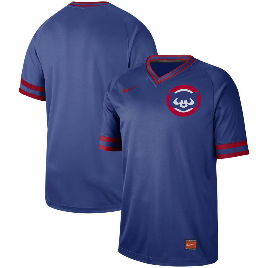 Chicago Cubs Blank Royal Cooperstown Collection Legend Stitched Jersey - Zenithce