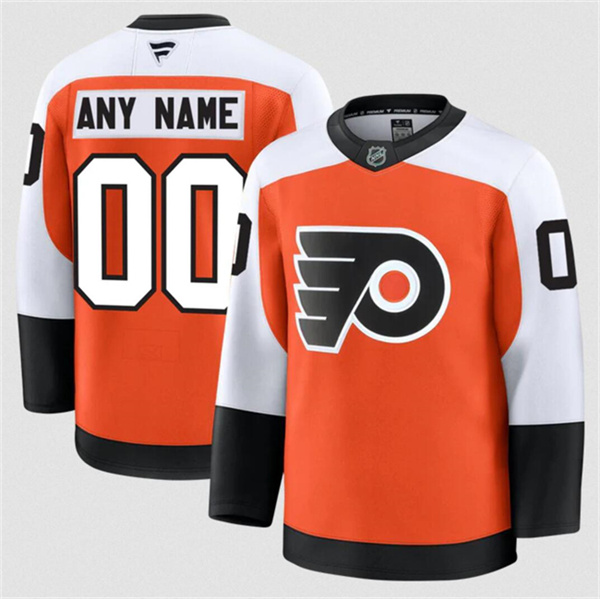 Philadelphia Flyers Custom Orange 2024-25 Home Stitched Jersey - Zenithce