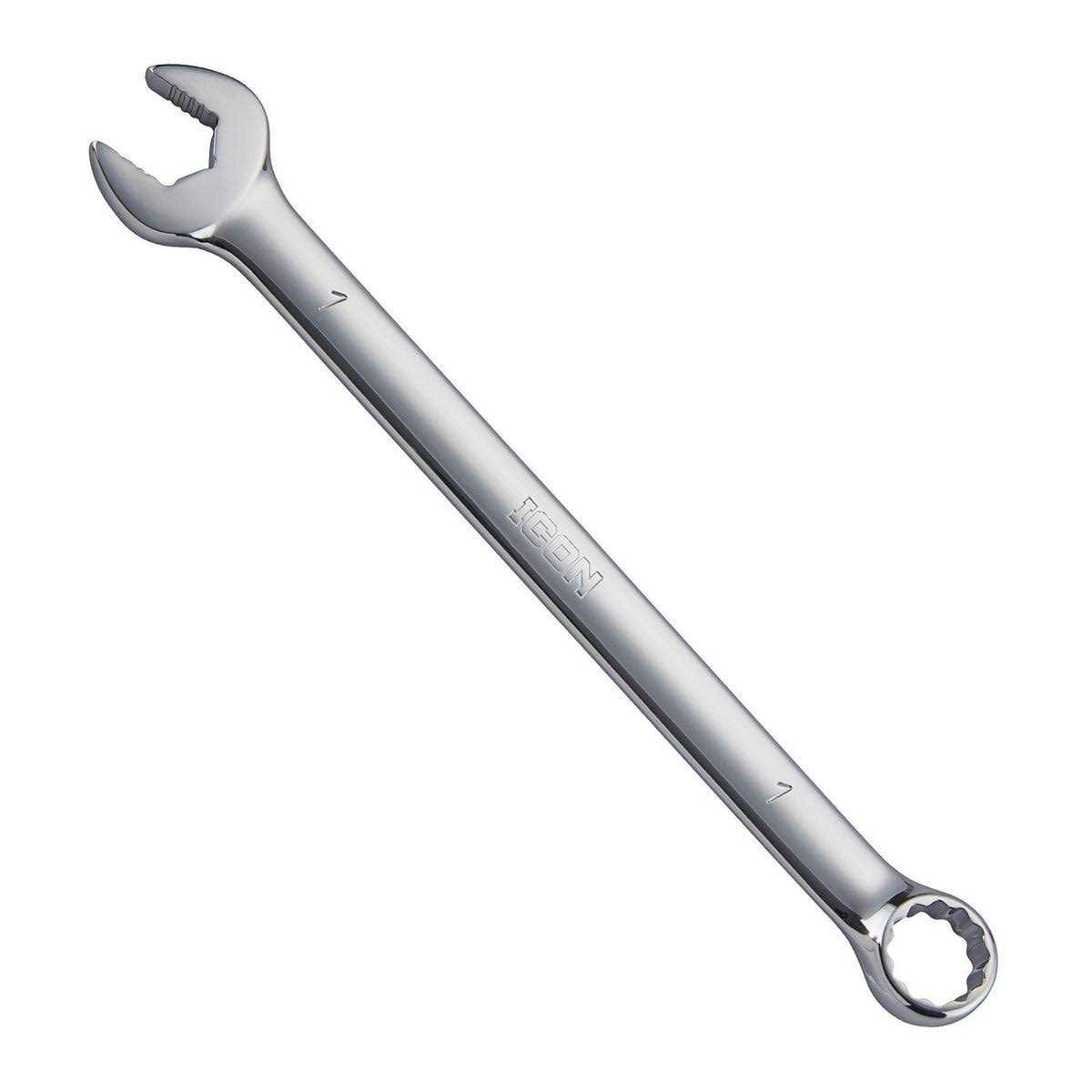 Icon Anti-Slip Grip Professional Combination Wrench Set 14 Piece - Zenithce