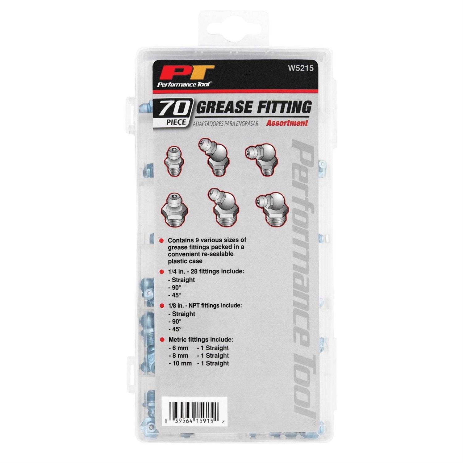 Performance Tool W5201 270 Pc HNBR O-Ring Assortment - Zenithce