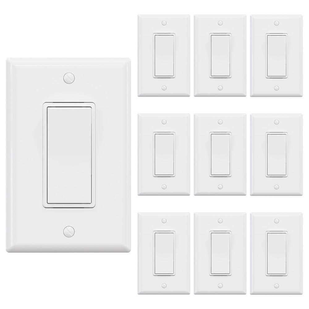 ELEGRP 50 Amp 125/250V, NEMA 14-50R Flush Mount Power Outlet, Single Straight Blade Range and Dryer Outlet Grounding - Zenithce