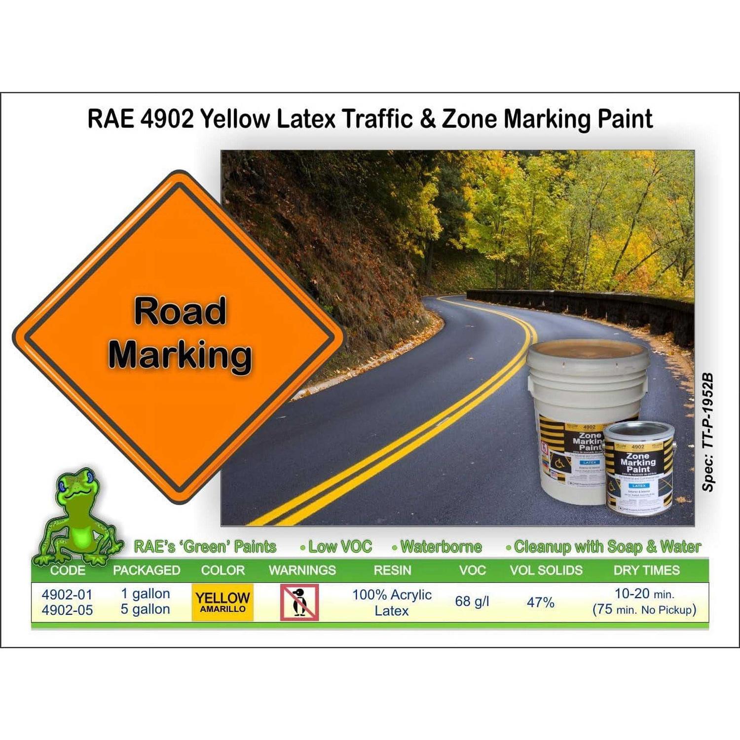 Rae Traffic Zone Marking Paint - Zenithce
