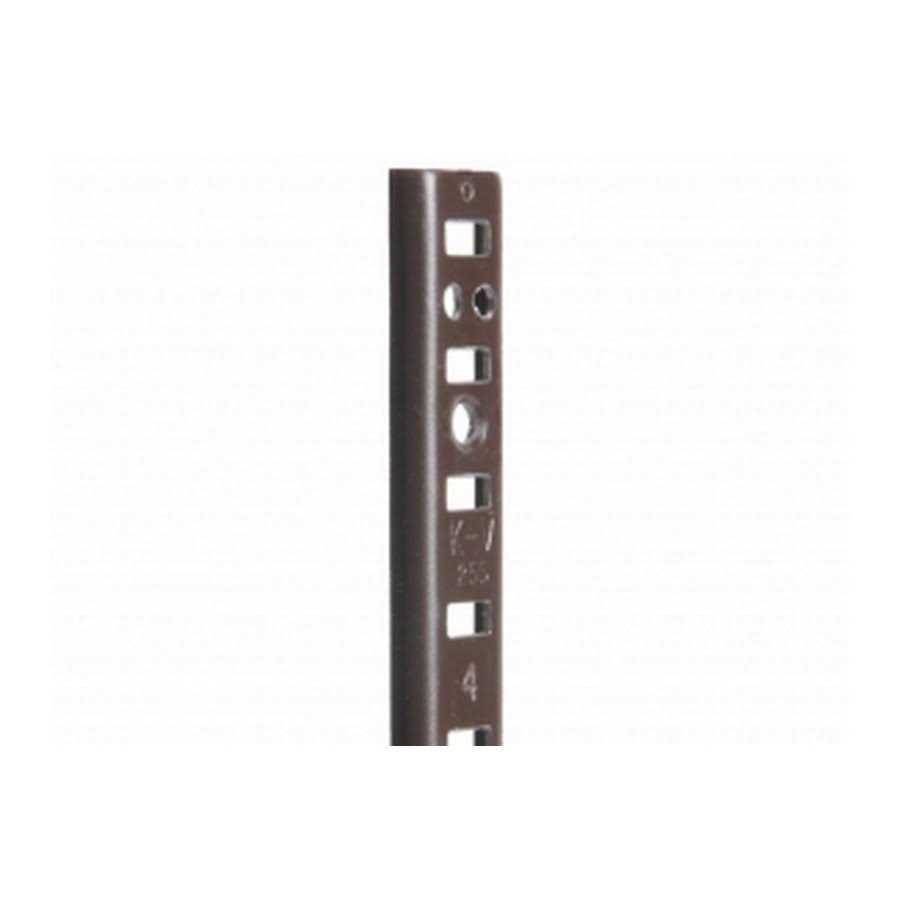 Knape & Vogt 255BRN72 KV 255 Shelf Standards Brown 72 - Zenithce