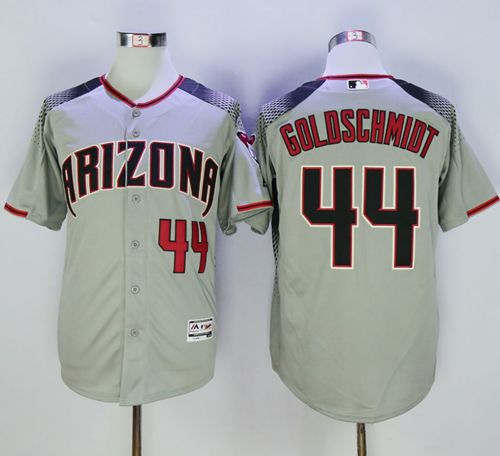 Diamondbacks #44 Paul Goldschmidt Gray Brick New Cool Base Stitched Jersey - Zenithce