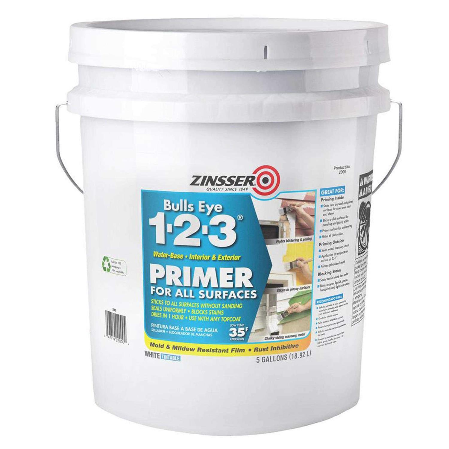 Zinsser Bulls Eye 1-2-3 Primer - Zenithce
