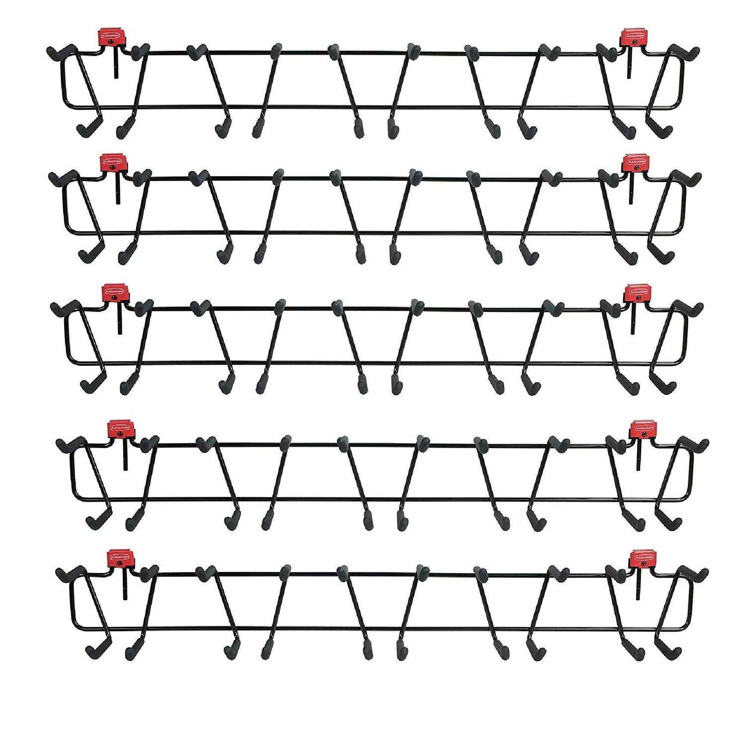 Rubbermaid 34 Inch Heavy Duty Garden Tool Storage Rack for Sheds - Zenithce