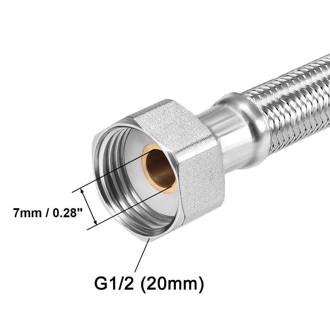 Harfington Faucet Supply Line Connector SUS304 Hose - Zenithce